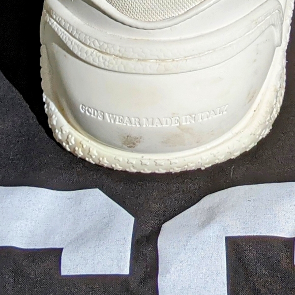 Men's Shoes GCDS Cloth Trainers White - Picture 5 of 7